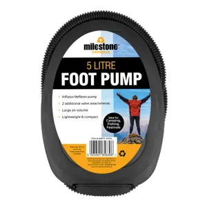 Milestone Camping Foot Operated Air Pump