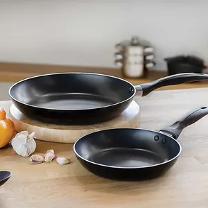 KitchenCraft Non Stick Induction Frying Pan Set in Gift Box, 28cm & 20cm