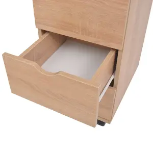 Berkfield Drawer Unit 33x45x60 cm Oak