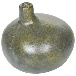 Decorative Vase KLANG Ceramic Grey