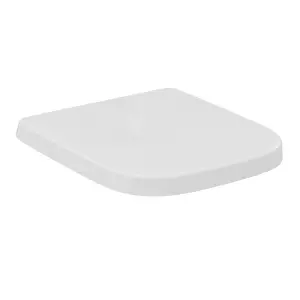 Ideal Standard i.life S White Square Compact Soft close Toilet seat