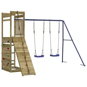 Berkfield Outdoor Playset Impregnated Wood Pine