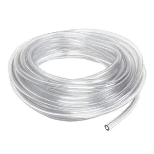 1 m / 3.25 ft of 12 mm ID PVC Tube Clear Plastic Hose Pipe - Food Grade - Fish Pond Car Aquariums Air