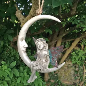 Ashton-in-Makerfield Fairies Weather Resistant Resin Garden Statue