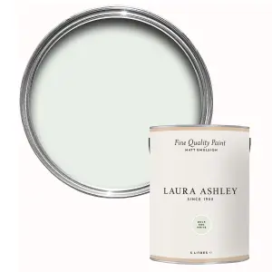 Laura Ashley Duck Egg White Matt Emulsion paint, 5L