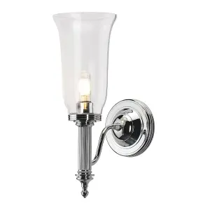 Elstead Lighting - Carroll 1 Light - Polished Chrome