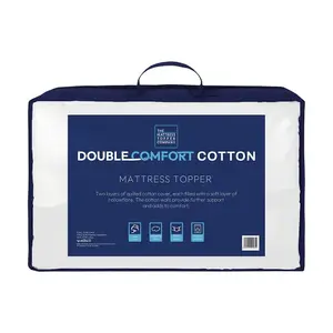 Double Comfort Cotton Mattress Topper 150x200