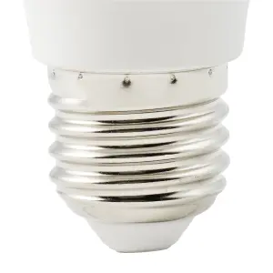 Diall E27 4.2W 470lm Frosted Mini globe Warm white LED Light bulb