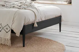 Birlea Leonie Super King Rattan Bed Black