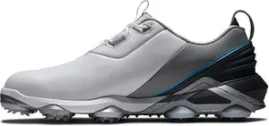 Men's Footjoy Tour Alpha 55506 Golf Shoes White/Grey/Blue - UK 7 Medium Fit