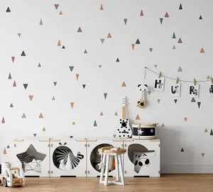 Boho Chic Colour Triangle Wall Stickers