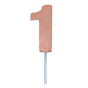 Bristol Novelty Diamond Number Cake Topper Rose Gold (7)