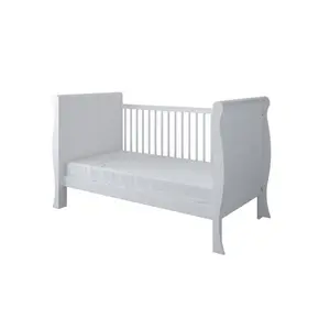 Valerton Cot Bed White / No