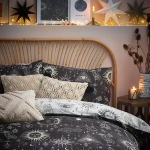 Cotton Blend, Polyester Abstract Duvet Cover Set with Pillowcases King Duvet Cover + 2 Standard Pillowcases