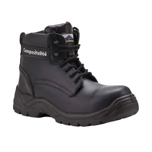 Portwest Mens Compositelite Thor S3 Leather Safety Boots Black (10.5 UK)