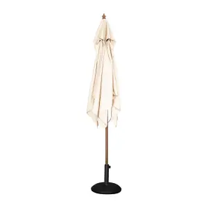 2.4m Outdoor Cream Garden Parasol