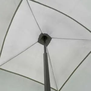 Pop Up 3x3 Gazebo Without Sides Light Grey