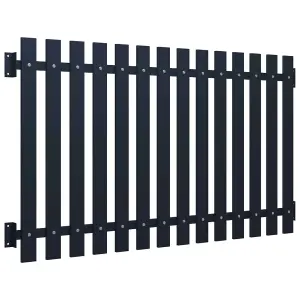 Berkfield Fence Panel Anthracite 170.5x100 cm Powder-coated Steel