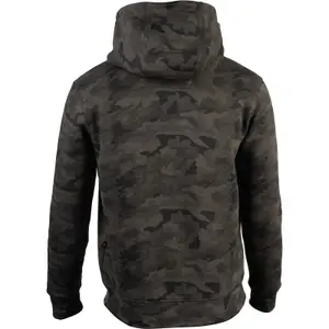 Caterpillar Trademark Hooded Pullover Work Jumper Night Camouflage - XXL