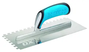 OX Pro 8mm Notched Tiling Trowel - 115 x 280mm / 11in