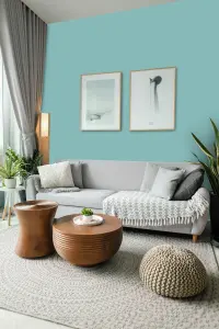 Leyland Trade Vinyl Soft Sheen Walls & Ceilings Emulsion Paint Pastel Turquoise (RAL 6034) - 5L