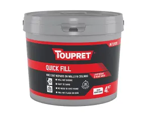 Toupret TTREDLP04GB Quick Fill Interior - 4 Litre TOUTTREDLP04