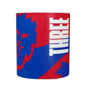 England FA Slogan Mug Red/Blue/White (One Size)