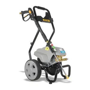 240v Professional Cold Electric Pressure Washer with Cage Frame - 1750psi, 140Bar, 8L/min