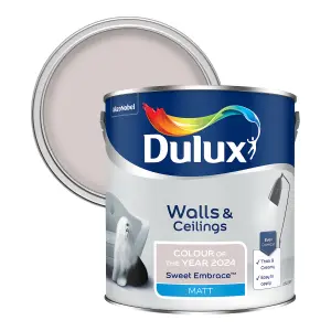 Dulux Walls & Ceilings Sweet Embrace Vinyl matt Emulsion paint, 2.5L