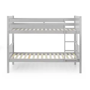 Wyncote Single (3') Standard Bunk Bed Dove Grey