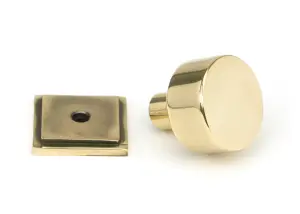 From The Anvil Aged Brass Kelso Cabinet Knob - 25mm (Square)