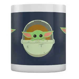 Star Wars: The Mandalorian Illustration Mug Blue/Green (One Size)