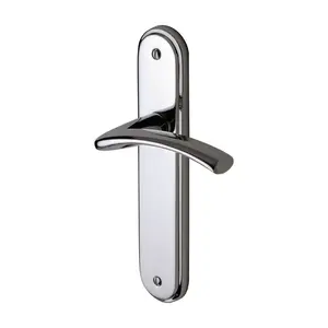 Sorrento Door Handle Lever Latch Tosca Design Satin Chrome