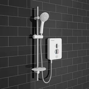 Monza 8.5Kw Electric Shower - White/Chrome