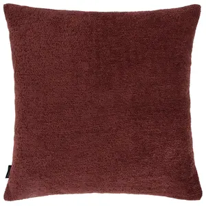 Nellim Rectangular Throw Pillow Cover Marsala Red / Square / 60cm H x 60cm W x 1cm D