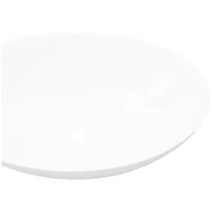 Berkfield Luxury Ceramic Basin Oval-shaped Sink White 40 x 33 cm