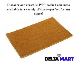 Heavy Duty Coir Mat with PVC Backing 2M x 10M x 15MM