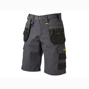 DeWalt Cheverley Rip Stop Holster Work Shorts (Grey)  (30)