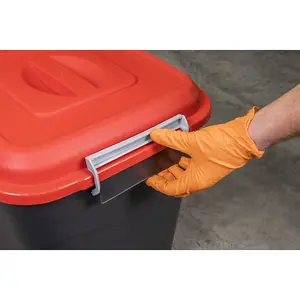 Sealey Refuse/Storage Bin 95L - Red BM95R