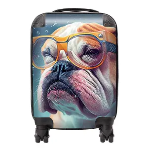 Bulldog Splashart Suitcase - Small