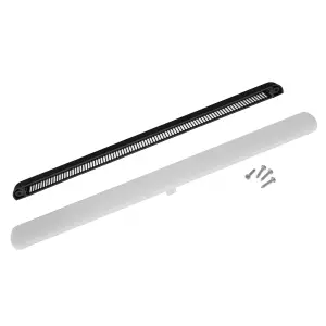 Simon Framevent Trickle Vent (10 Pack) - 3180EA (400mm), Black / White (Inside)