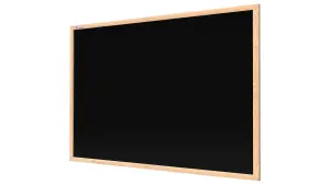 ALLboards Magnetic Chalkboard with Wooden Frame 60x40cm, Magnetic Chalkboard chalk