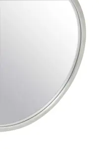 Interiors by Premier Saska Small Antique Silver Wall Mirror