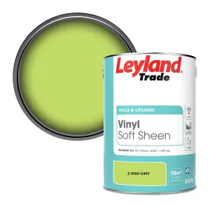 Leyland Trade Vinyl Soft Sheen Walls & Ceilings Emulsion Paint (S 0560-G40Y) - 5L