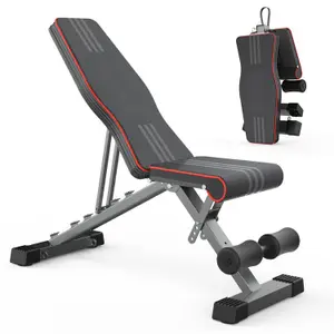 Adjustable Weight Bench, 300KG Foldable Workout Bench