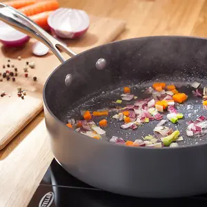 Stellar 6000 Hard Anodised 28cm Sauté Pan