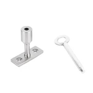 Dart Locking Casement Stay Pin - Satin Nickel