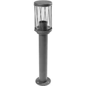 CGC CORA Dark Grey Anthracite Diagonal Pattern Medium Post Pathway Light