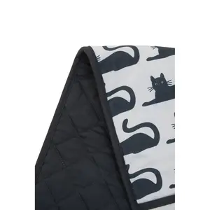 Maison by Premier Black Cat Double Oven Glove