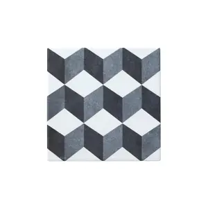 Colours Konkrete Grey Matt Décor mix Porcelain Wall & floor Tile Sample